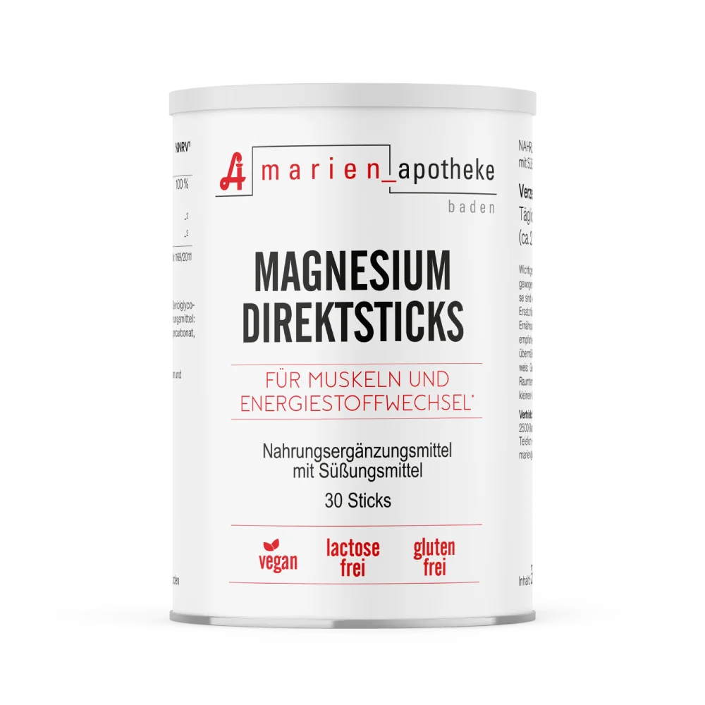 Magnesium-Direktsticks - Marien-Apotheke Baden